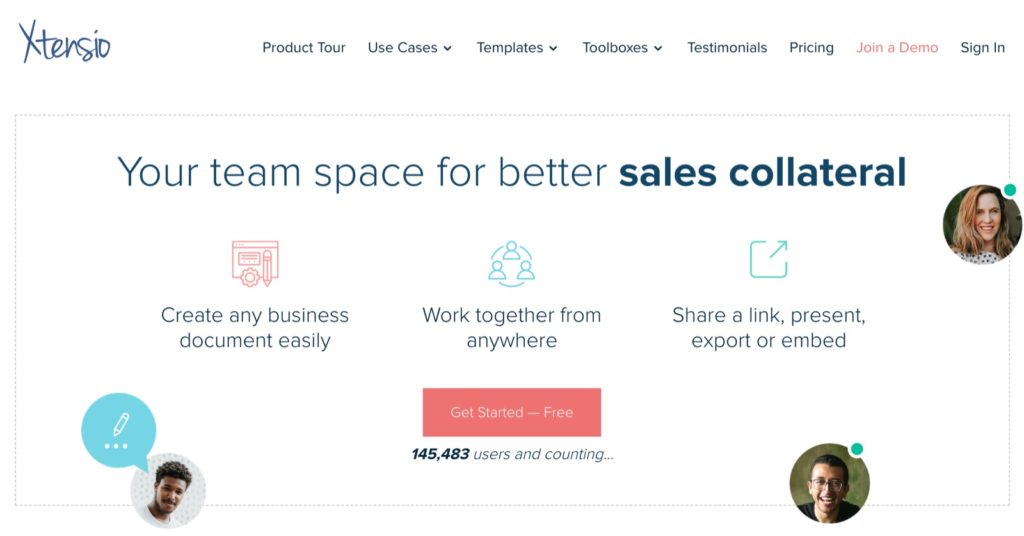 Xtensio is a white label marketing tool for design